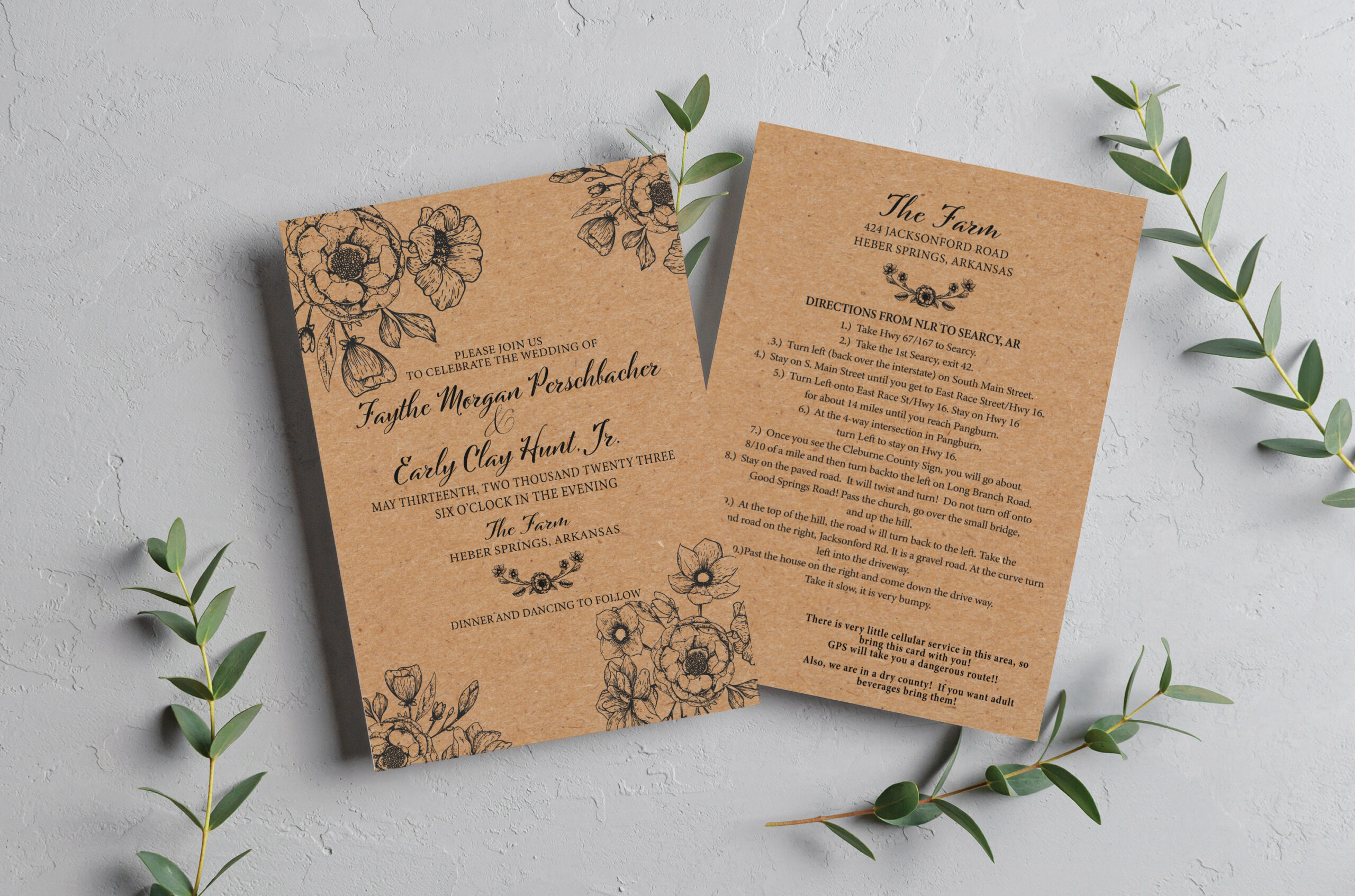 Wedding Invitation Suite